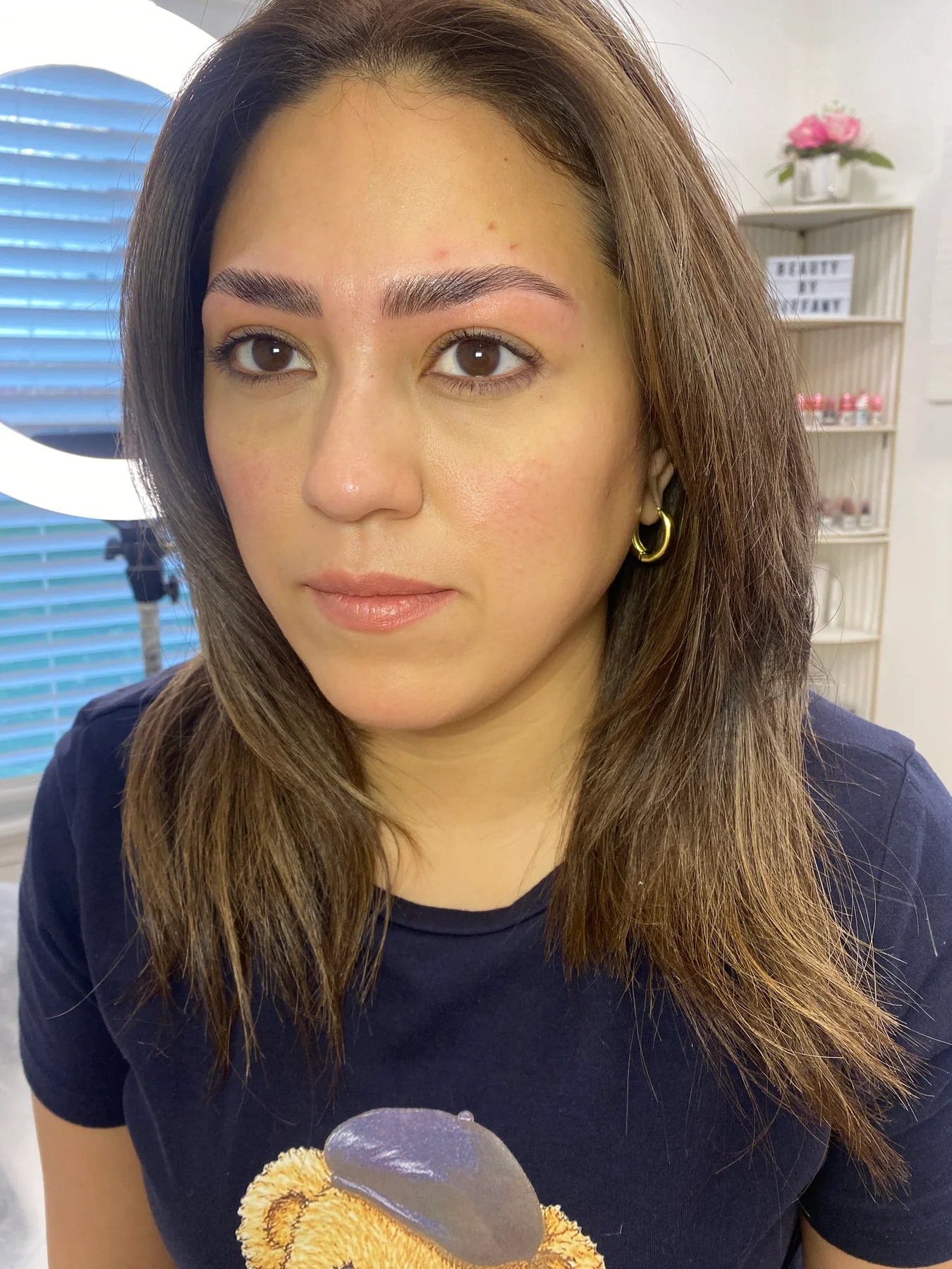 Clean beauty skin portrait